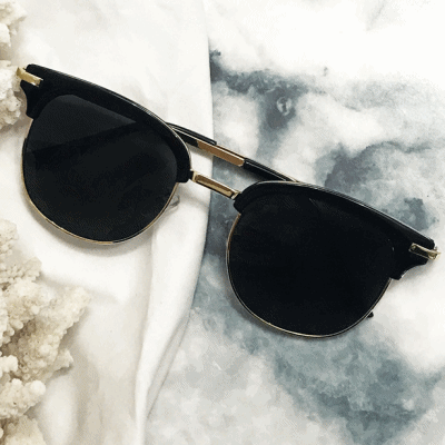 gold classic Sunglasses #276