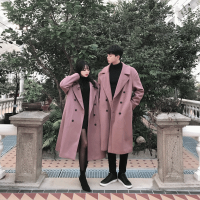 THEXXXY - 더엑스, Double maxi coat (3color) #367