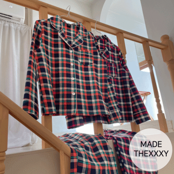 THEXXXY - 더엑스, [獨家商品]XXXY Check Pajama NB (2color) #1113