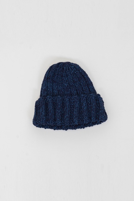BLUEBLUE[블루블루]Builky Wool Rib Stitch Knitting Cap