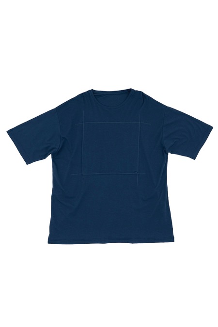 PORTER CLASSIC[포터클래식]Peace Cotton Patchwork T-shirt