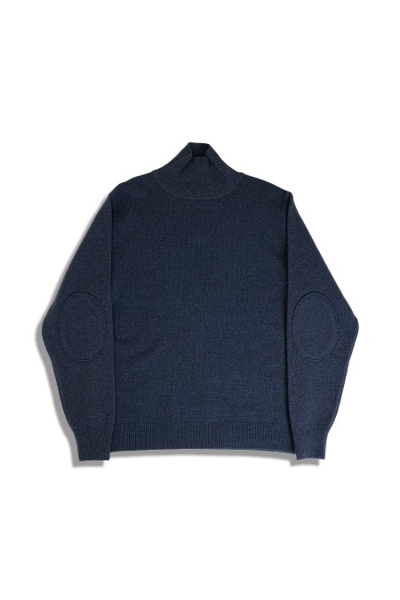OMNIGOD[옴니갓]Moc Neck Sweater