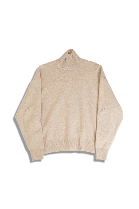 OMNIGOD[옴니갓]Womens Wide Mockneck Sweater