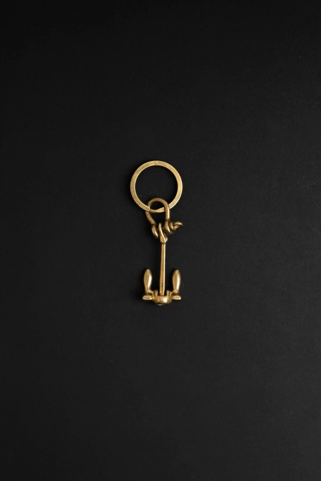 STORYCRAFTS[스토리크래프츠]Magellan Brass Anchor Keychain
