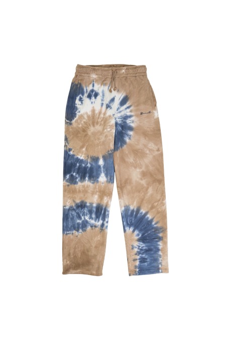 BLUEMARBLE[블루마블]Side Bands Sweatpants Blue/Brown Tie And Dye