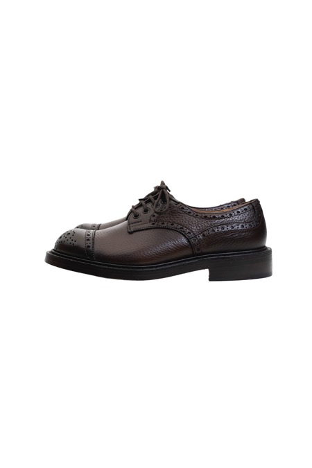 QUILP by Tricker&#039;s[퀼프 바이 트리커즈]Burnished Toe Cap Derby Brogues Shoes