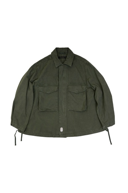 DARENIMO[다레니모]Military Ripstop Jacket(garments dye)