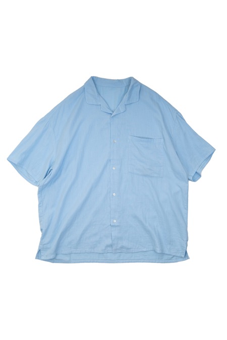 PORTER CLASSIC[포터클래식]Suvin Gold Gauze Short Sleeve Shirt