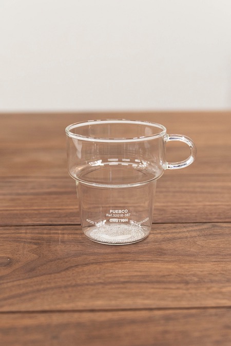PUEBCO[푸에브코]302218 Borosilicate Glass Mug-Deep Stacking
