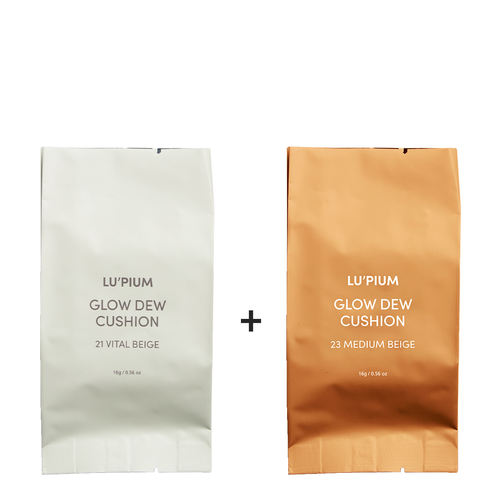 [1+1]New Package Glow Dew Cushion refill루피움 뉴 패키지 글로우 듀 쿠션 리필호수선택