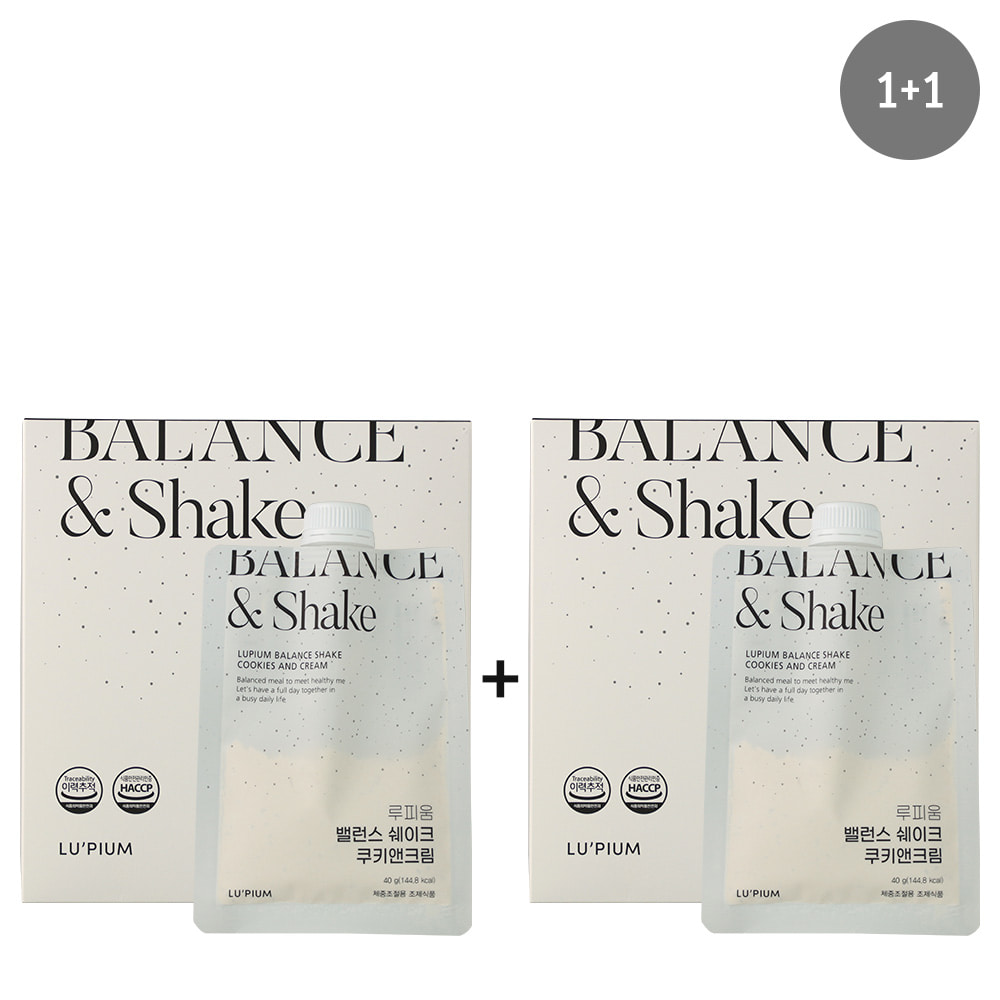 [1+1]Balance Shake Cookies and Cream밸런스 쉐이크 쿠키앤크림(10포)6/14(수) 출고시작(배송기간 평일기준 최대 3주 소요)