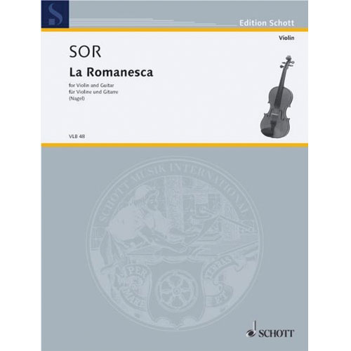 기타와 바이올린을 위한 소르의 라 로마네스카