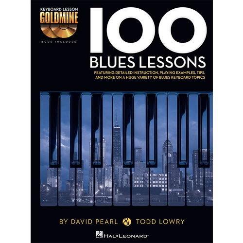 할레오나드: 키보드 레슨 골드마인 시리즈 - 100가지 블루스 레슨 (반주CD포함)