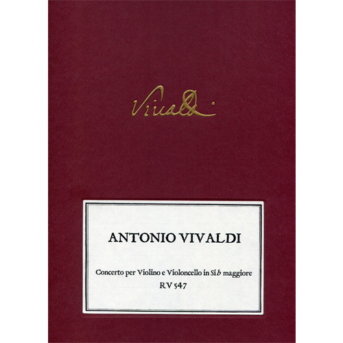 에이알에스: 비발디 - RV 547 바이올린과 첼로를 위한 Bb 콘체르토