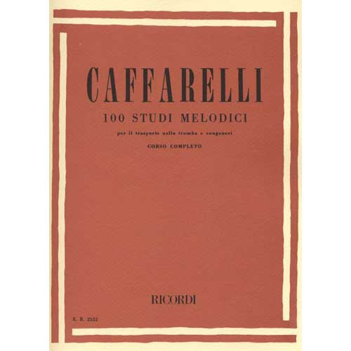 카파렐리 - 트럼펫을 위한 100개의 멜로디 스터디