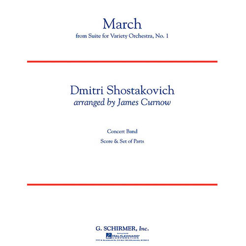 할레오나드: 디미트리 쇼스타코비치 - 다양한 오케스트라를 위한 작품집 중에서 행진곡, 1번 (스코어 &amp; 파트)