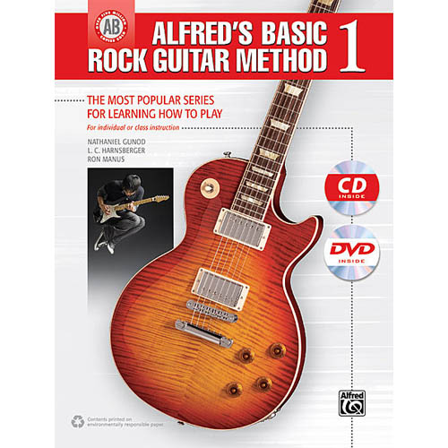 알프레드:알프레드의 기본 락 기타 방법 1 ( CD&amp;DVD)