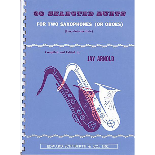 할레오나드: 두 대의 색소폰(오보에)를 위한 30 셀렉티드 듀엣 - 초중급