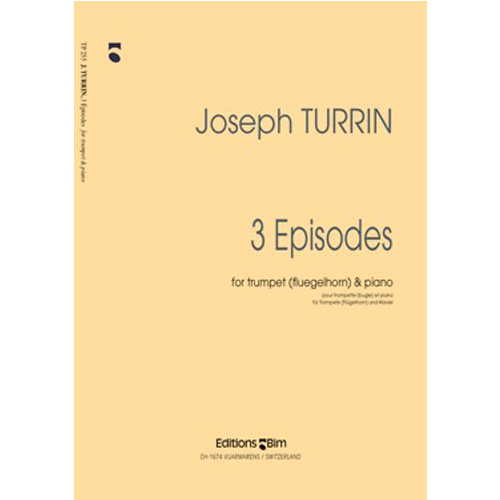 (예약) 에디션 빔: 조셉 터린 - 4 Miniatures - 트럼펫(후르겔혼) &amp; 피아노