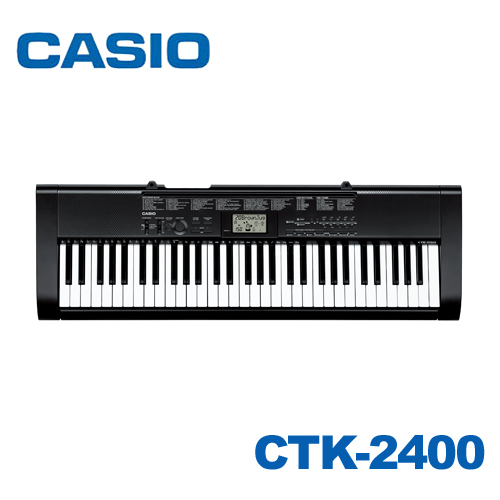카시오 디지털 포터블 키보드 CTK-2400