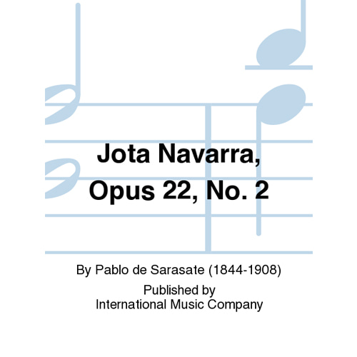 사라사테 바이올린을 위한 호타 나바라 Op. 22 No. 2