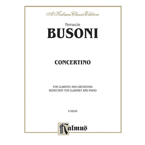 부소니 클라리넷 콘체르티노 Op.48