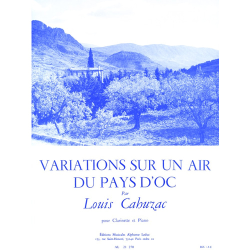 루이 카우작 - Variations sur un Air du Pays d’Oc
