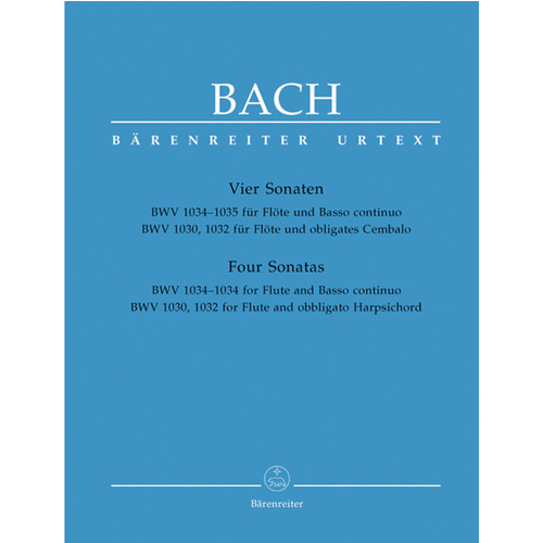 바흐 4개의 플룻 소나타 - BWV 1030, 1032, 1034, 1035