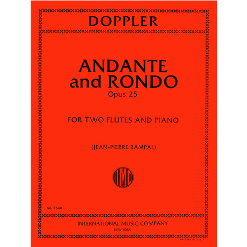 토플러 2플룻을 위한 안단테와 론도 in C major, Opus 25