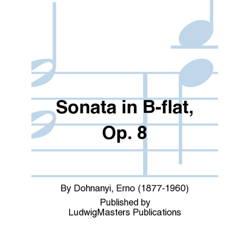 도흐나니 첼로 소나타 in B-flat minor, Op. 8