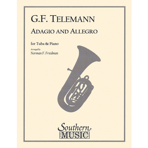 텔레만 튜바 아다지오 &amp; 알레그로 - 튜바/피아노