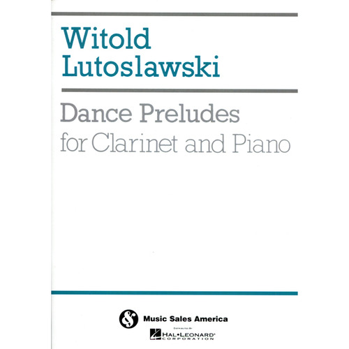 루토슬라프스키 클라리넷을 위한 댄스 프렐류드 (클라리넷/피아노)