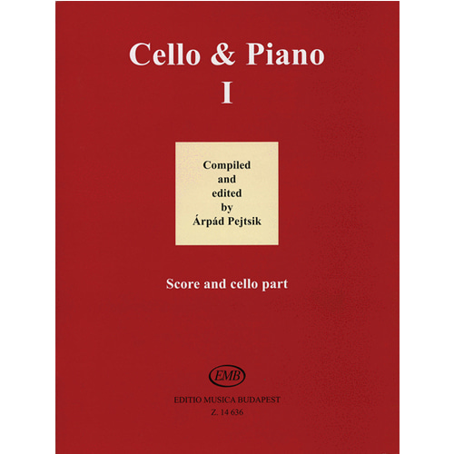 첼로와 피아노 소나타 스코어와 파트보 Volume 1