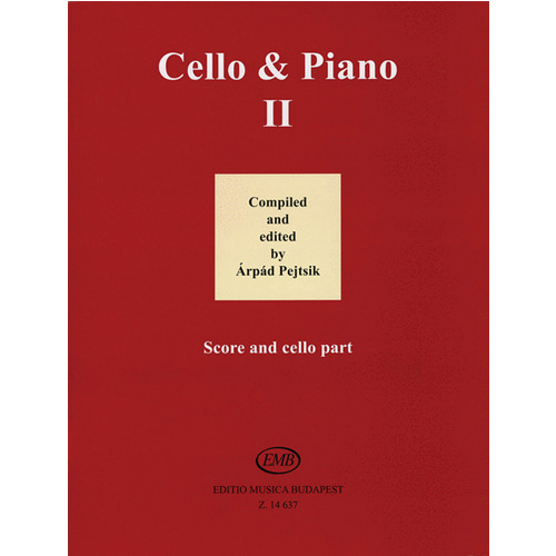첼로와 피아노 소나타 스코어와 파트보  Volume 2