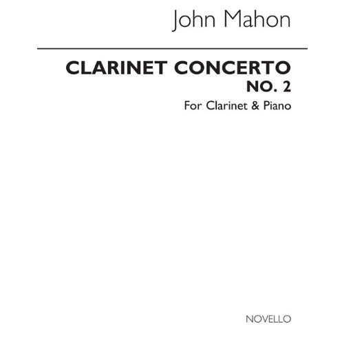 존 마혼 - 클라리넷 콘체르토 No.2 (클라리넷/피아노)