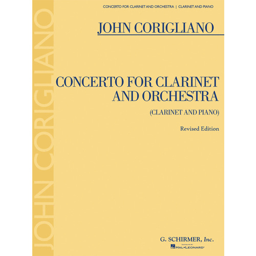 코릴리아노 - 클라리넷 콘체르토 - 클라리넷/피아노
