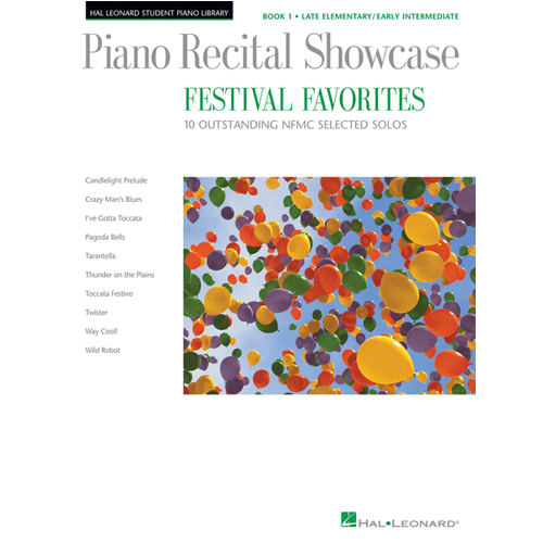 피아노 리사이틀 쇼케이스- 좋아하는 페스티발 Book 1