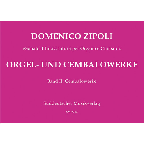 도메니코 치폴리 Sonate d&#039;Intavolatura per Organo e Cimbalo