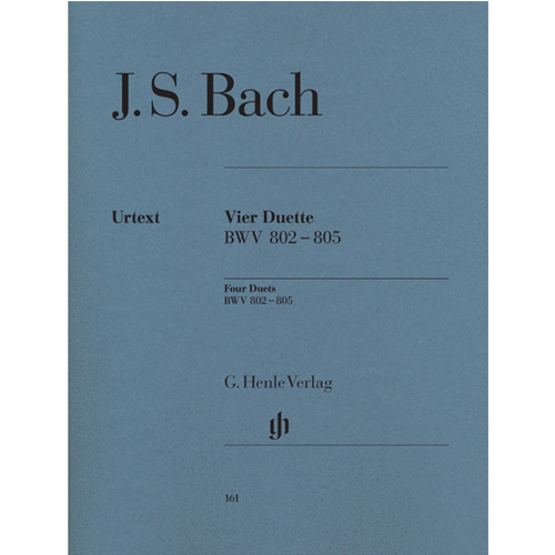 바하: 4개의 듀엣 BWV 802-805
