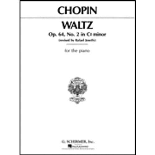 쇼팽 - 왈츠  Op. 64, No. 2 in C# Minor 피아노 솔로