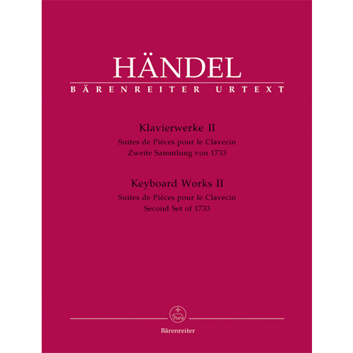 헨델 - 피아노 곡  Volume 2 HWV 434-442