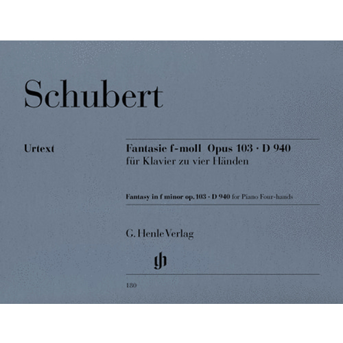 슈베르트 환상곡 in f minor Op. 103 D 940 (4Hands)