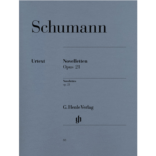 슈만 노블레텐 Op. 21 피아노