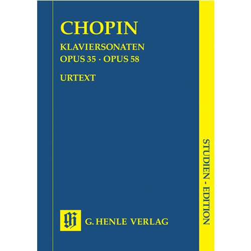 쇼팽 - 피아노 소나타  B Flat minor Op. 35 &amp; Op. 58 피아노 솔로 HN9289