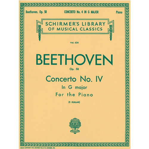 베토벤 - 피아노 콘체르토  No. 4 in G, Op. 58