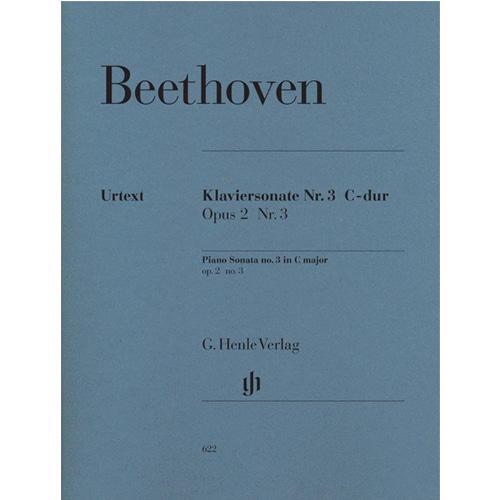 베토벤 - 피아노 소나타  No. 3 in C Major Op. 2, No. 3 HN622
