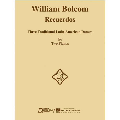 윌리엄 볼컴 Recuerdos 피아노 듀엣 ( 2피아노, 4핸드)