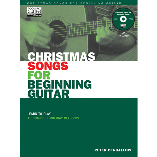 초보 기타 연주자를 위한 크리스마스 송  By Peter Penhallow / Digital Audio 포함