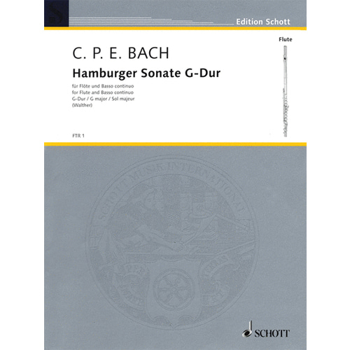 C. P. E. Bach 바흐 - 함부르크 소나타  G Major Wq 133