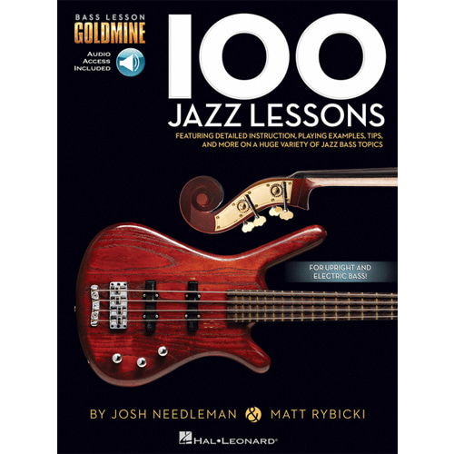 100 재즈 베이스 기타 레슨 Bass Lesson Goldmine Series / Digital Audio 포함